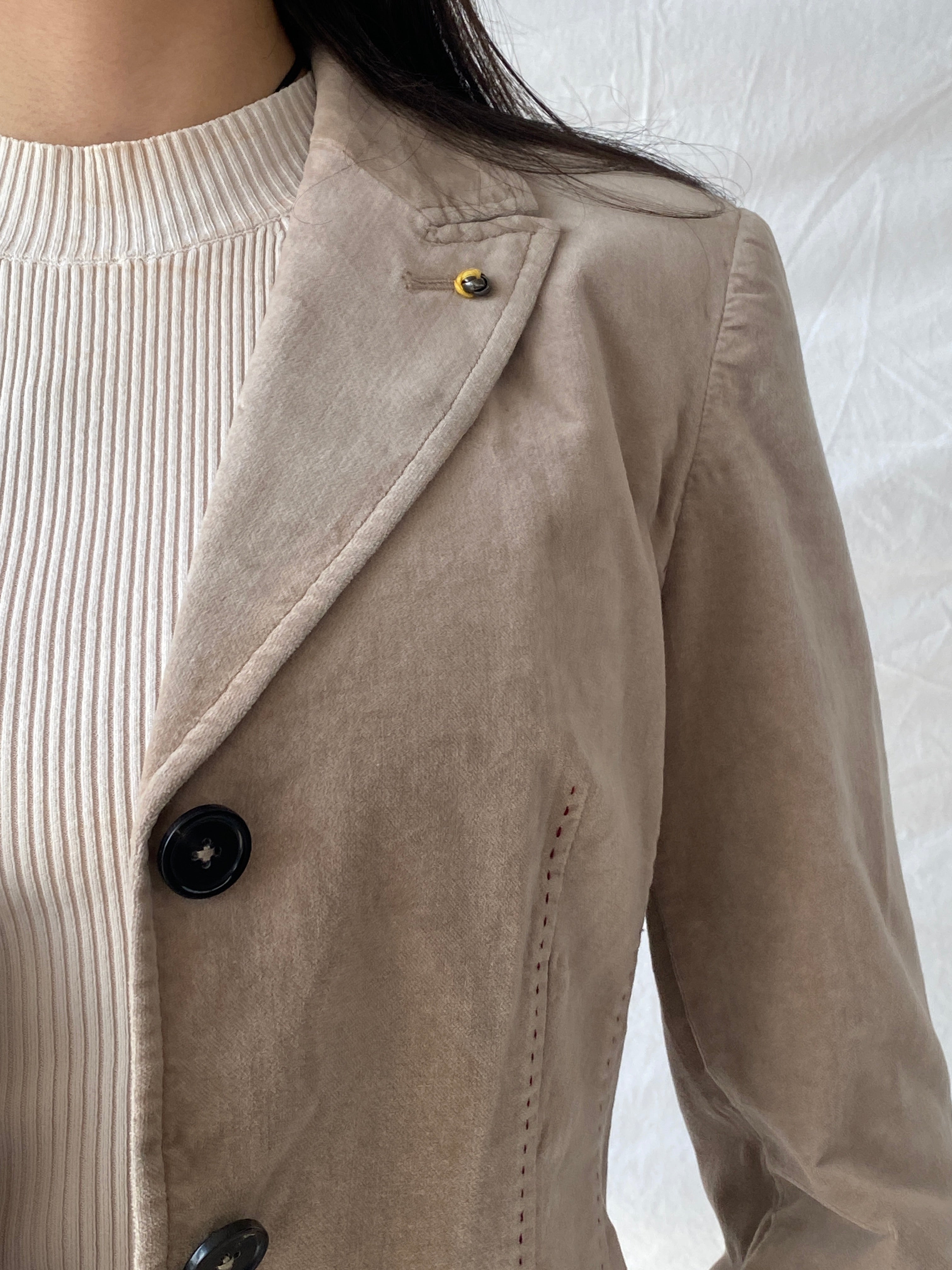 Y2K Blonde No.8 Pink Women’s Cotton Blazer - S