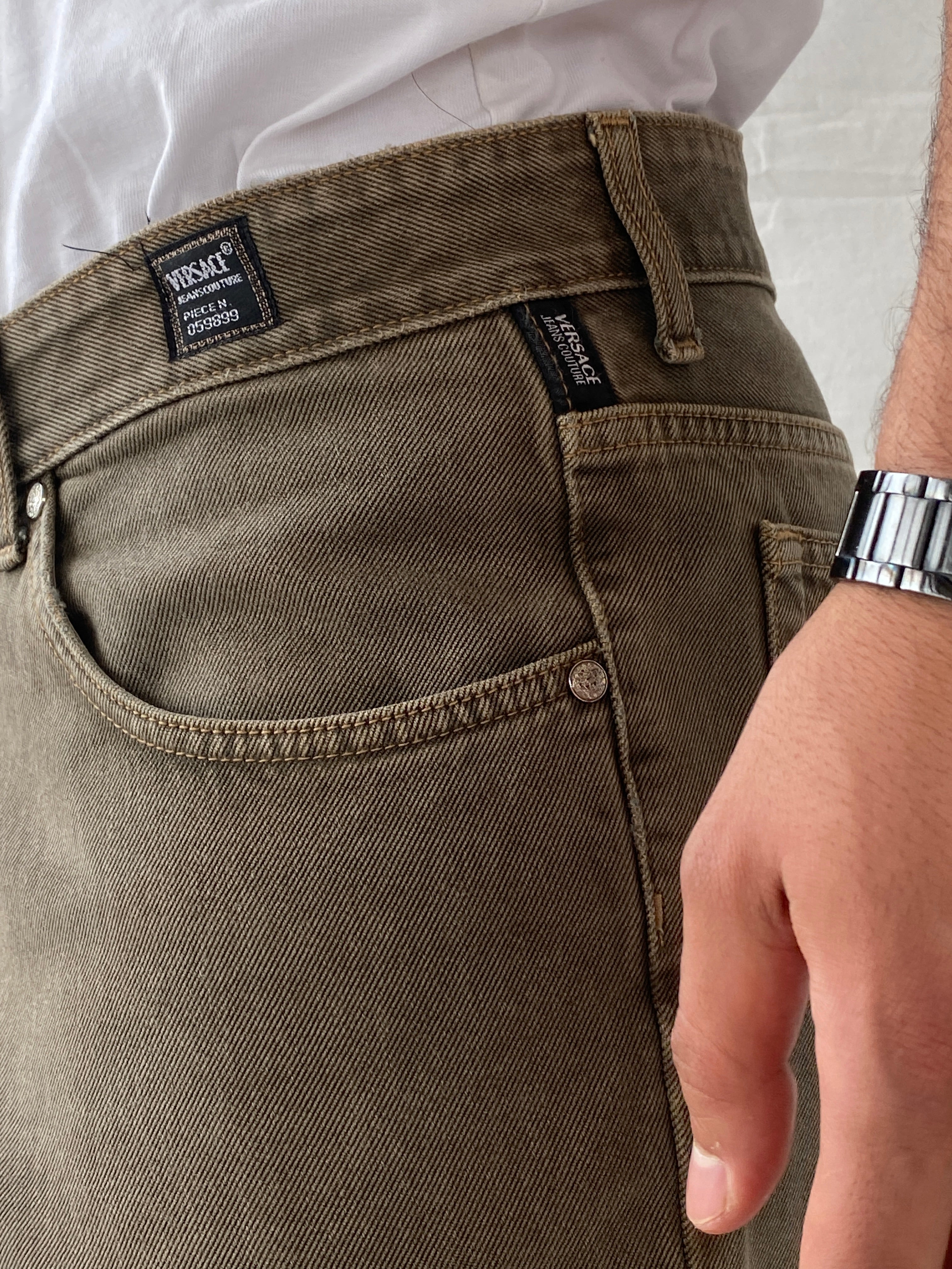 بنطلون جينز رجالي من فيرساتشي جينز كوتور 2012