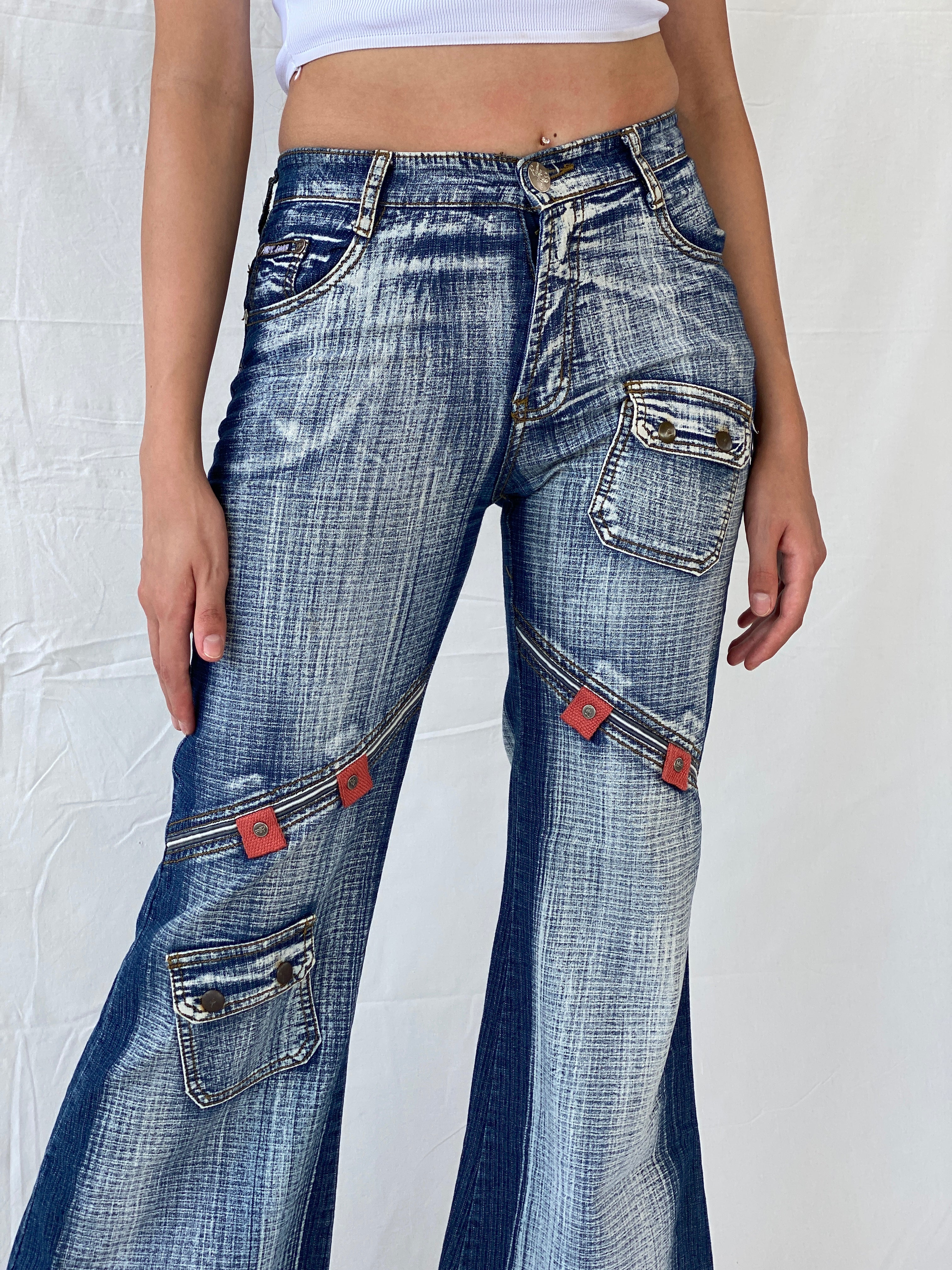Statement Y2K Min.g Yang Flare Jeans