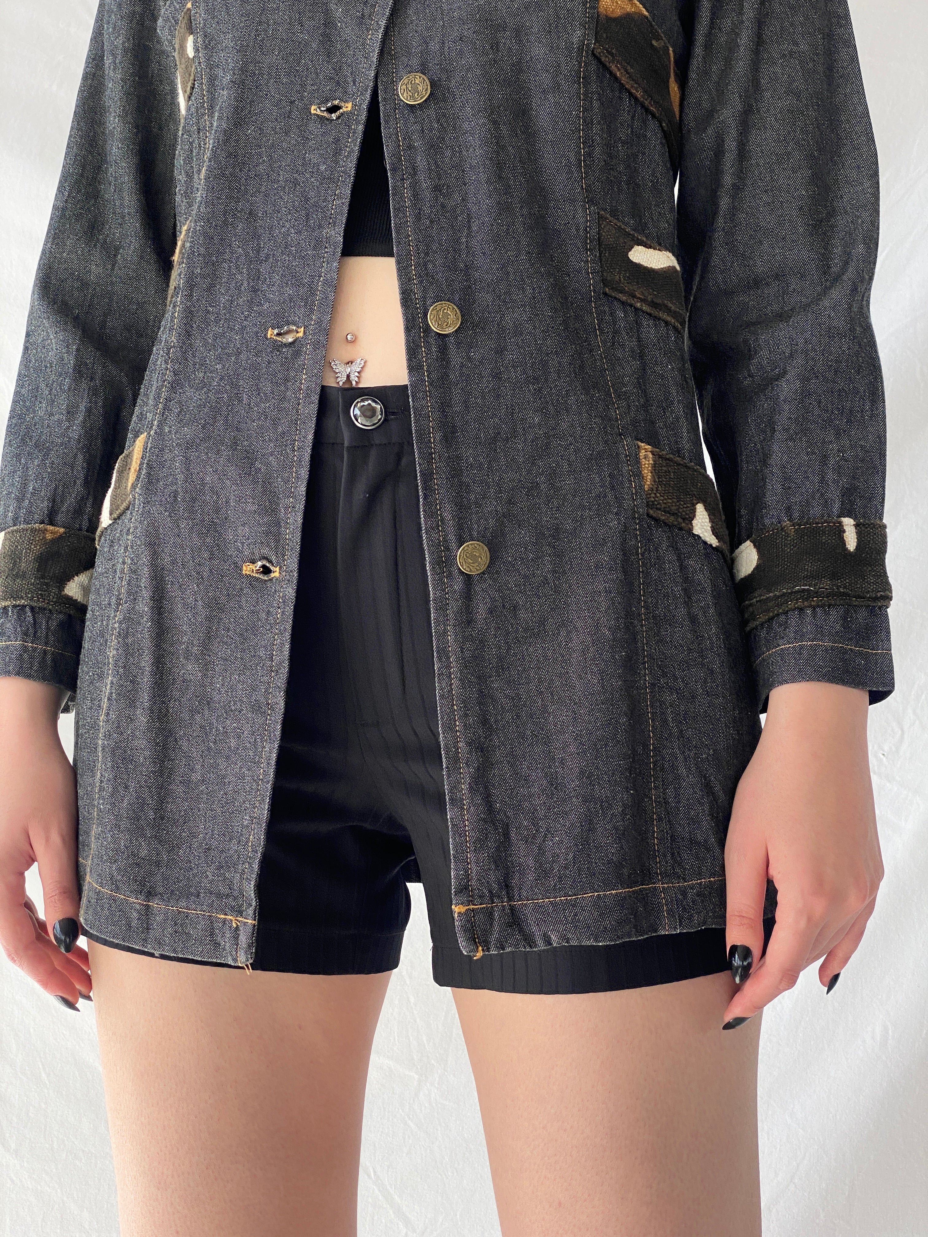 Vintage Jamp Fashion By Charlie Cotton Denim Jacket - M