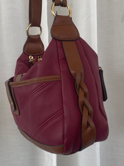 Beautiful Rosetti Purse Purple & Brown Everyday Shoulder Bag