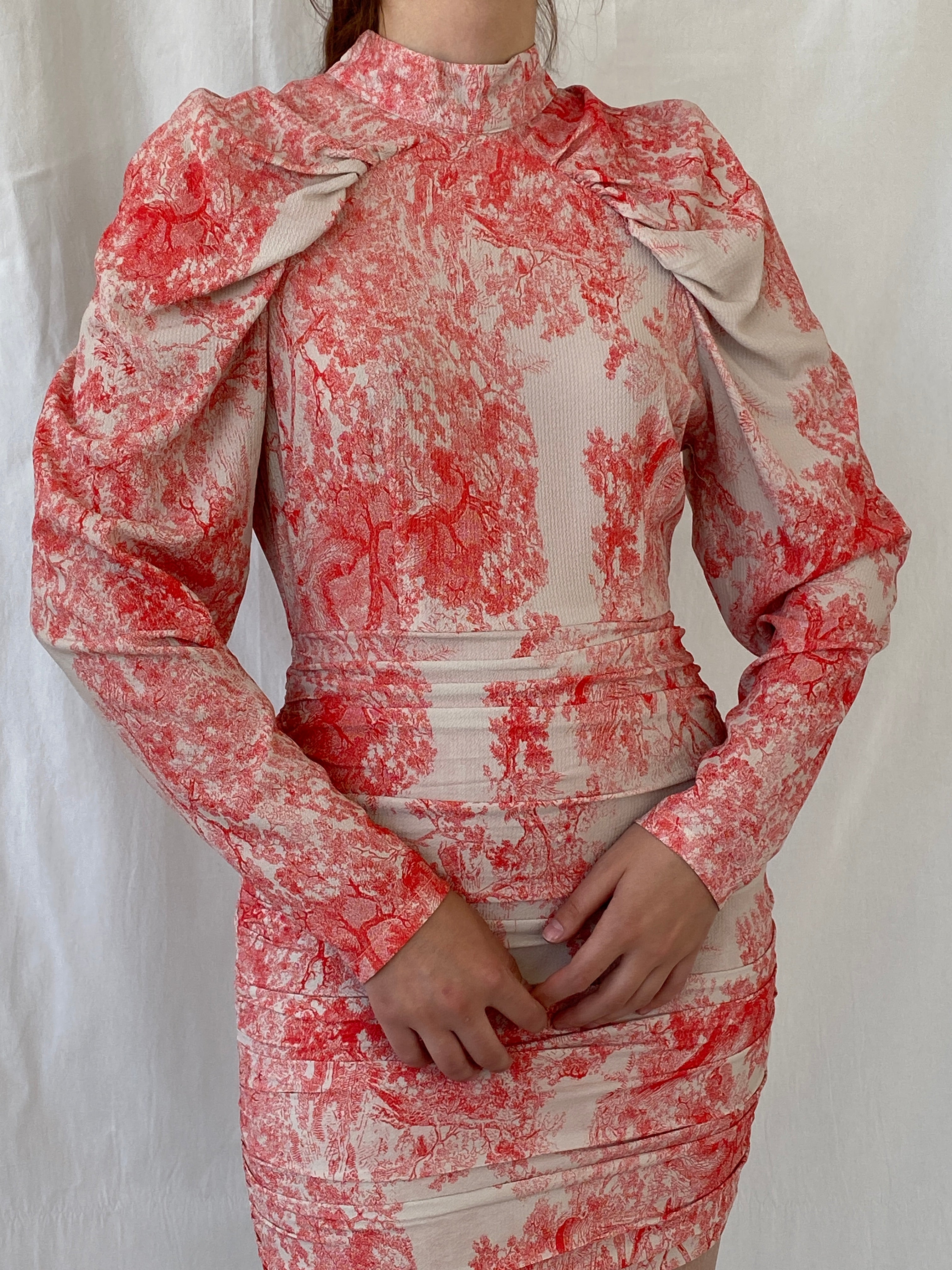 In The Style X Lorna Luxe Women’s Short Dress With Open Back - S