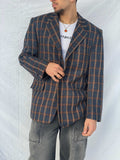 Vintage Truva Collection Plaid Blazer - Size M/L - Balagan Vintage Blazer 90s, Abdullah, plaid blazer