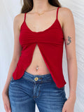 Cutest Y2K Butterfly Red Top - S
