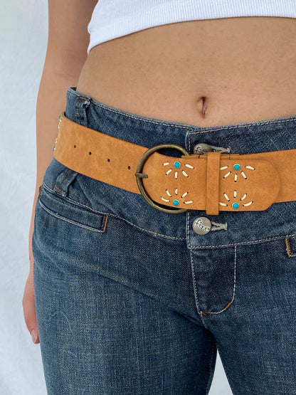 Vintage Cowboy Style Belt - Balagan Vintage Belt 90s, belt, cowboy, Lana, NEW IN