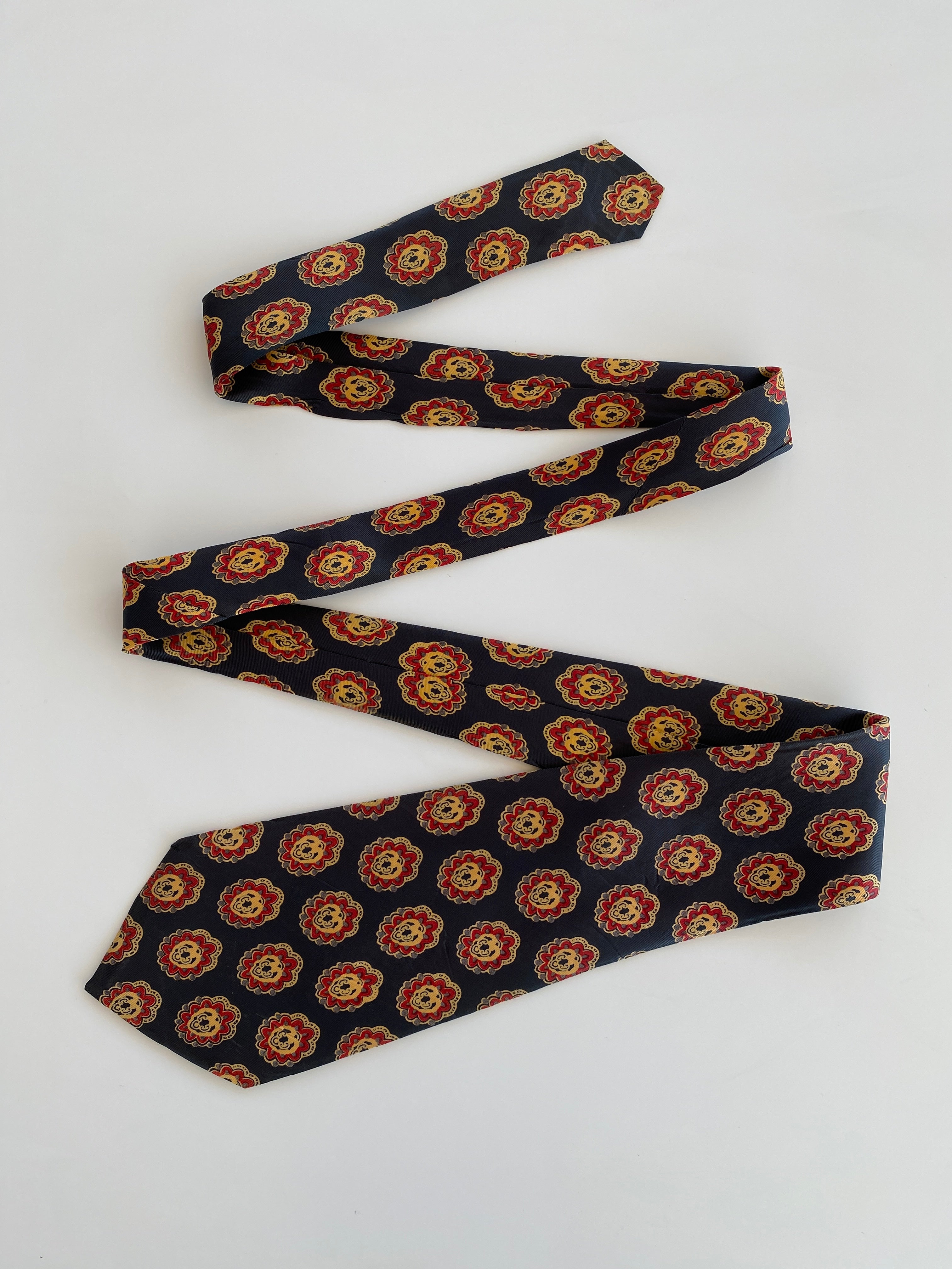 Vintage Régence Printed Men’s Neck Tie