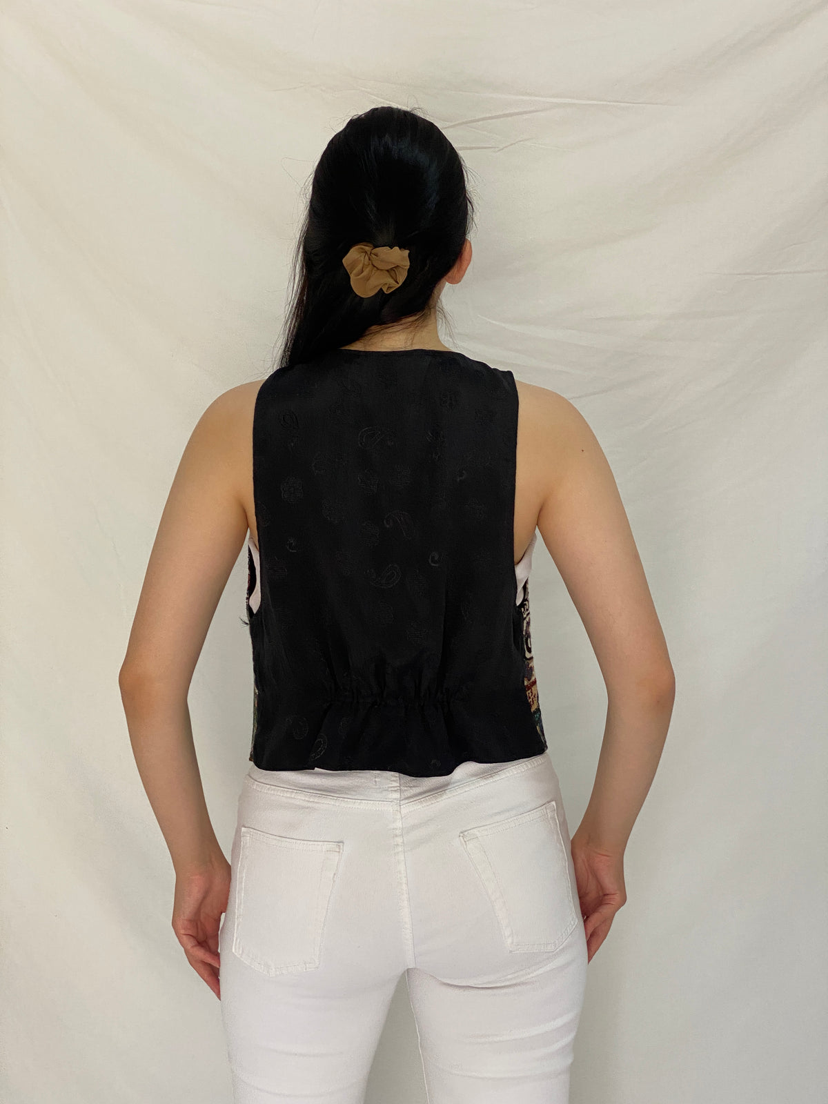 Vintage 90s Sani Designs Original Route 66 Tapestry Scenic Vest – S Vintage 90s Sani Designs Original Route 66 Tapestry Scenic Vest – S