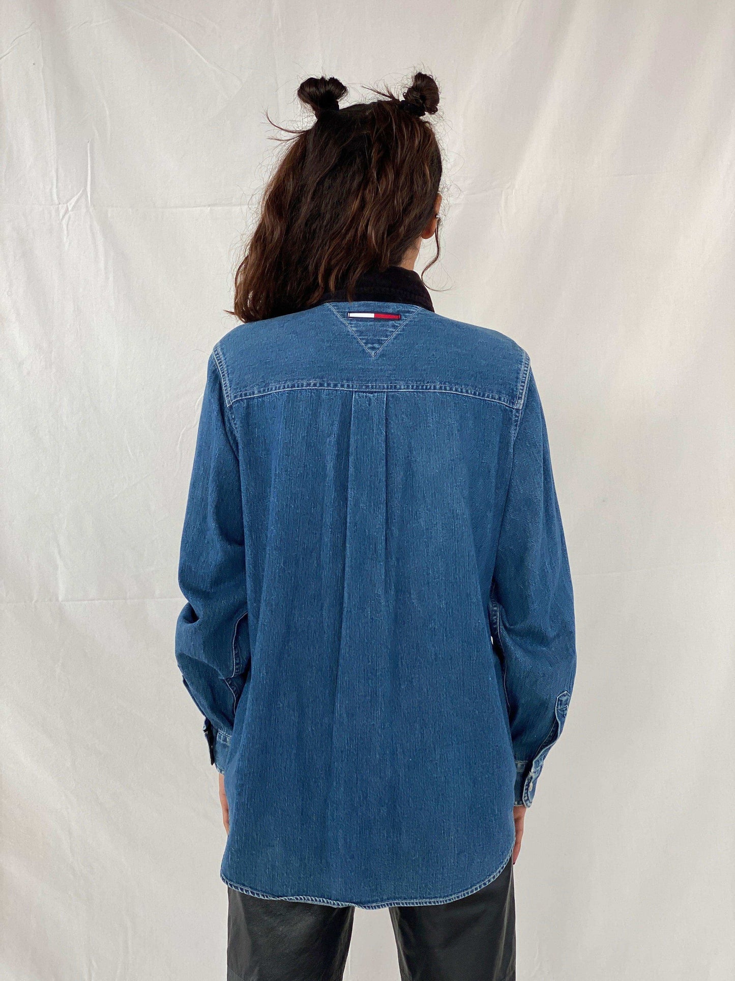 Tommy Hilfiger Denim Shirt - Balagan Vintage Denim Shirt 00s, NEW IN, Tojan, Tommy hilfiger