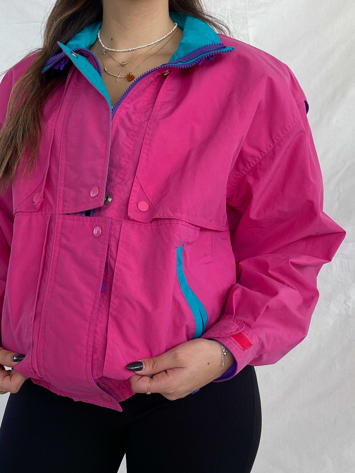 Vintage 80s/90s Cabin Creek Heavy Windbreaker Jacket - Balagan Vintage Windbreaker Jacket 80s,90s,Juana,NEW IN,vintage windbreaker,windbreaker jacket