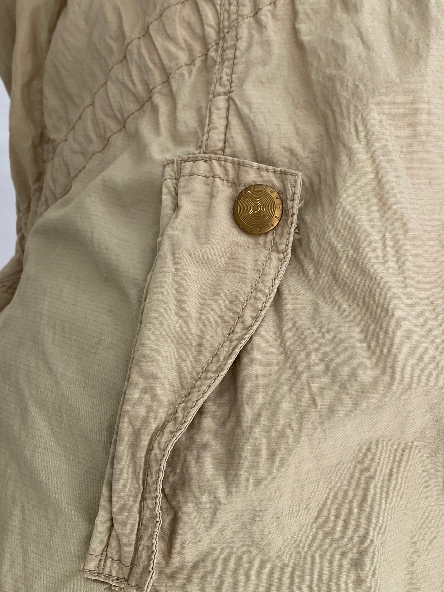 AX Armani Exchange Lightweight Hooded Beige Jacket - S