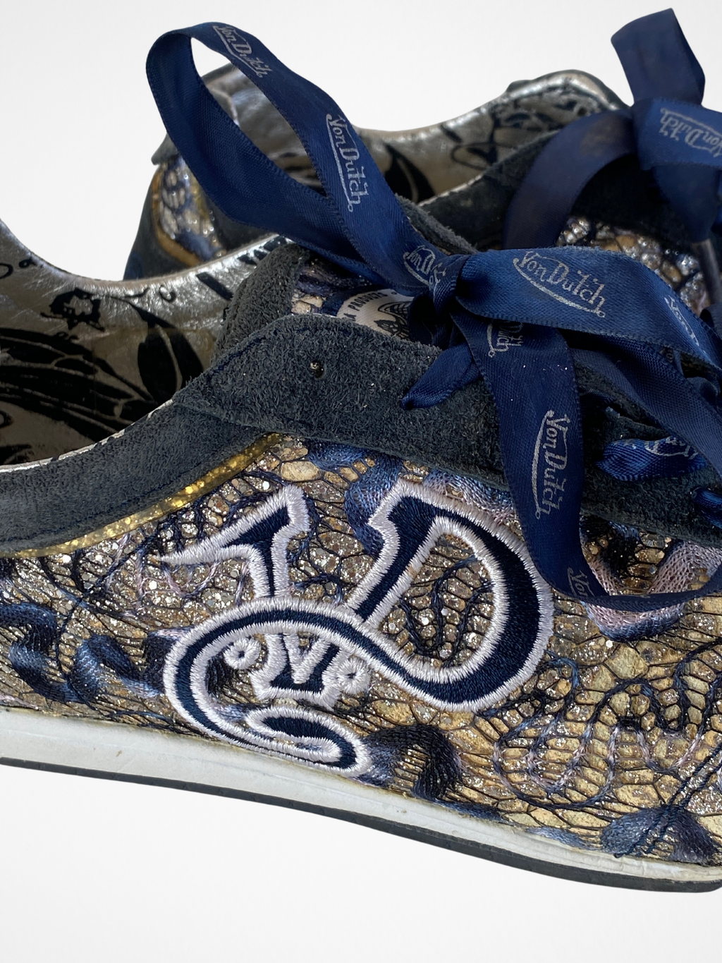 Von Dutch Navy Blue Sneakers - 36EUR