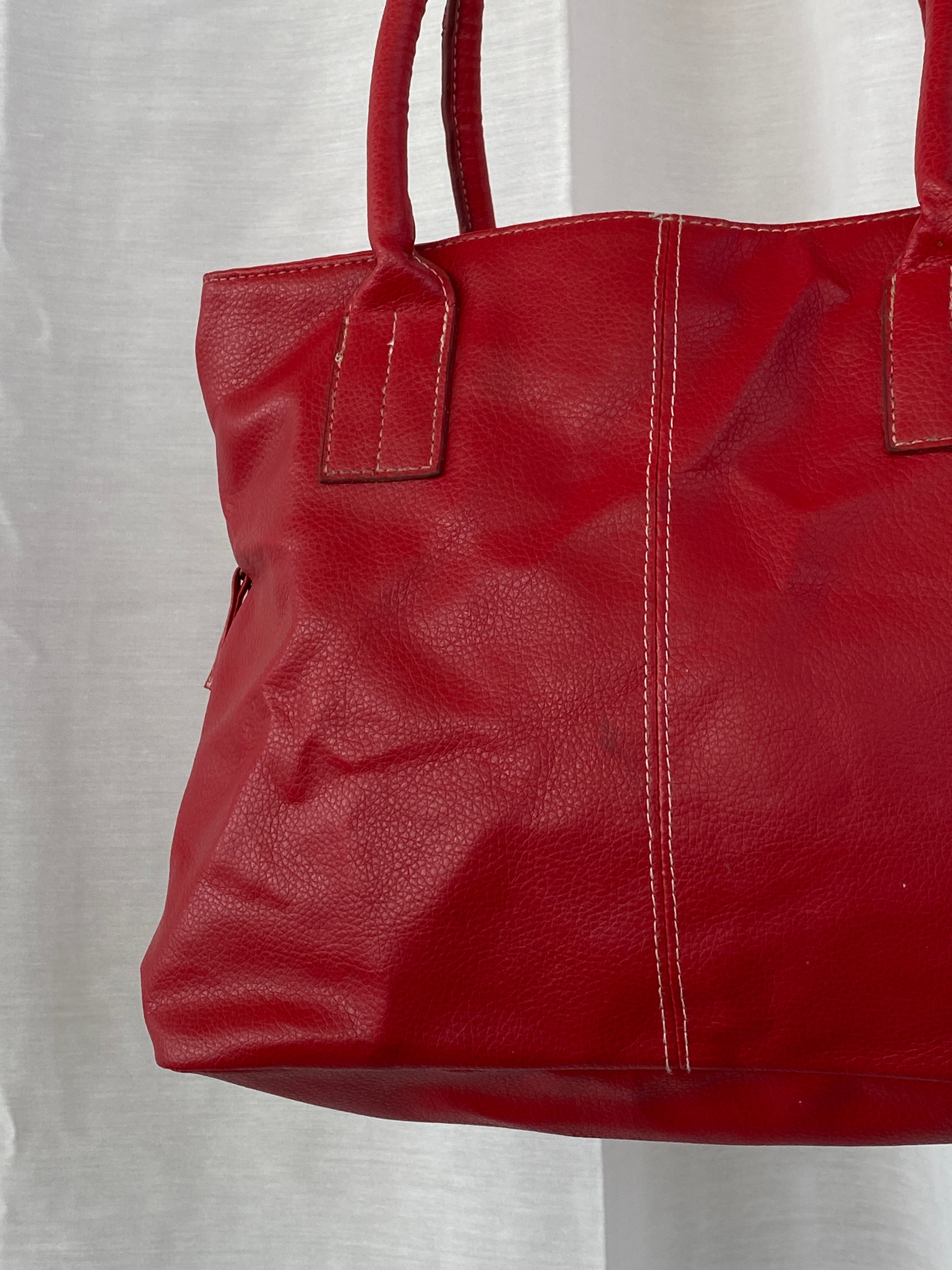 Y2K Red Shoulder Bag
