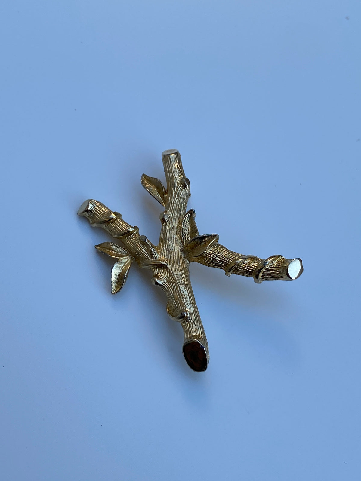 Vintage Sarah Coventry Gold Tone Bamboo Branch Brooch Nature Inspired Textured Pin Vintage Sarah Coventry Gold Tone Bamboo Branch Brooch Nature Inspired Textured Pin