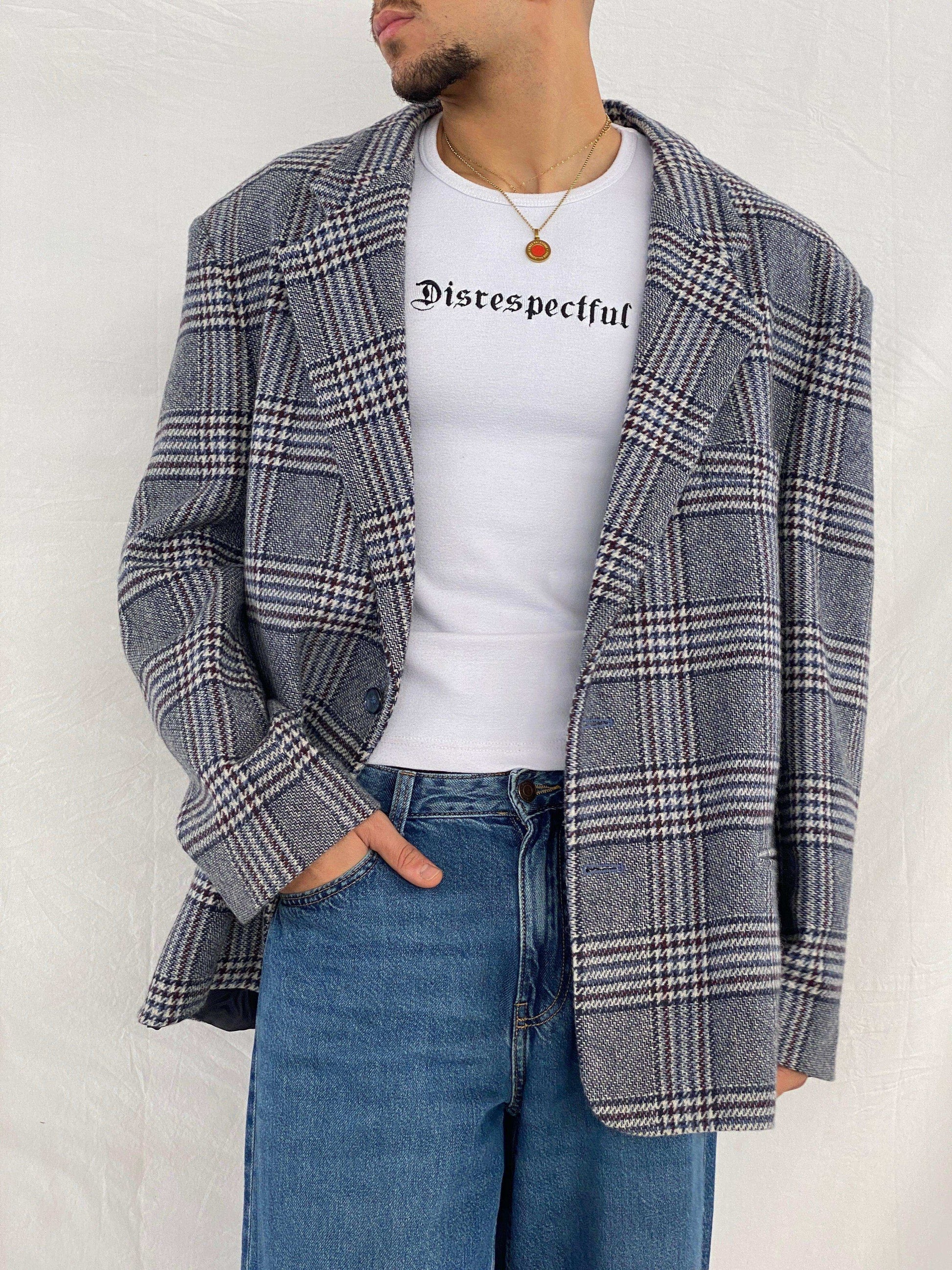 Vintage Together! Oversized Plaid Blazer - Balagan Vintage Blazer 90s, Abdullah, blazer, NEW IN