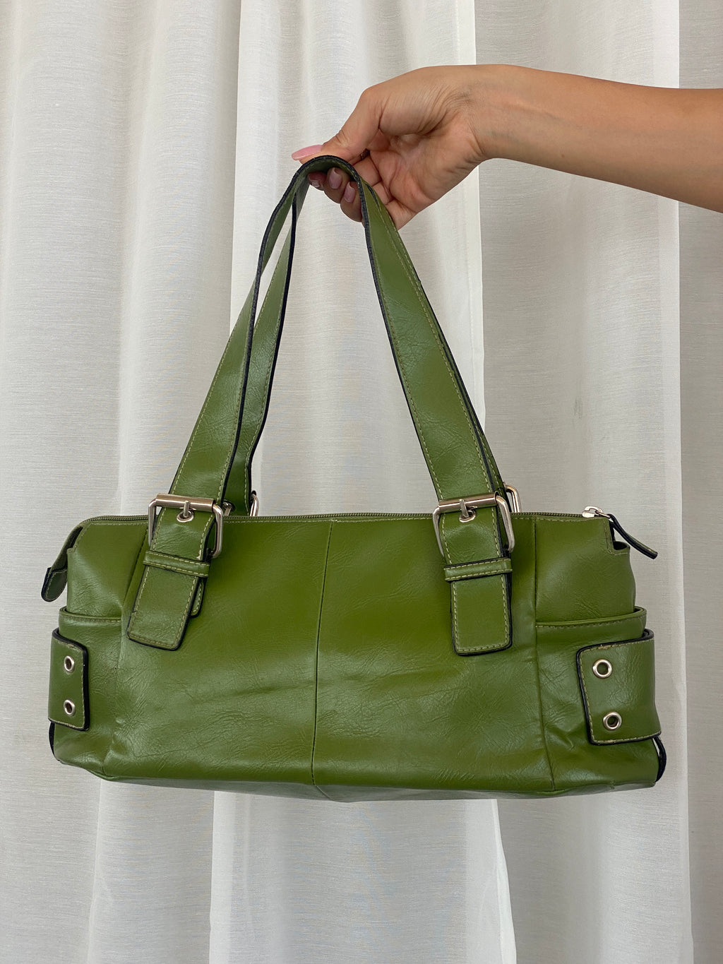 Worthington Lime Green Shoulder Bag Women’s Satchel Purse