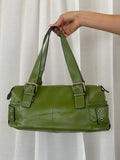 Worthington Lime Green Shoulder Bag Women’s Satchel Purse