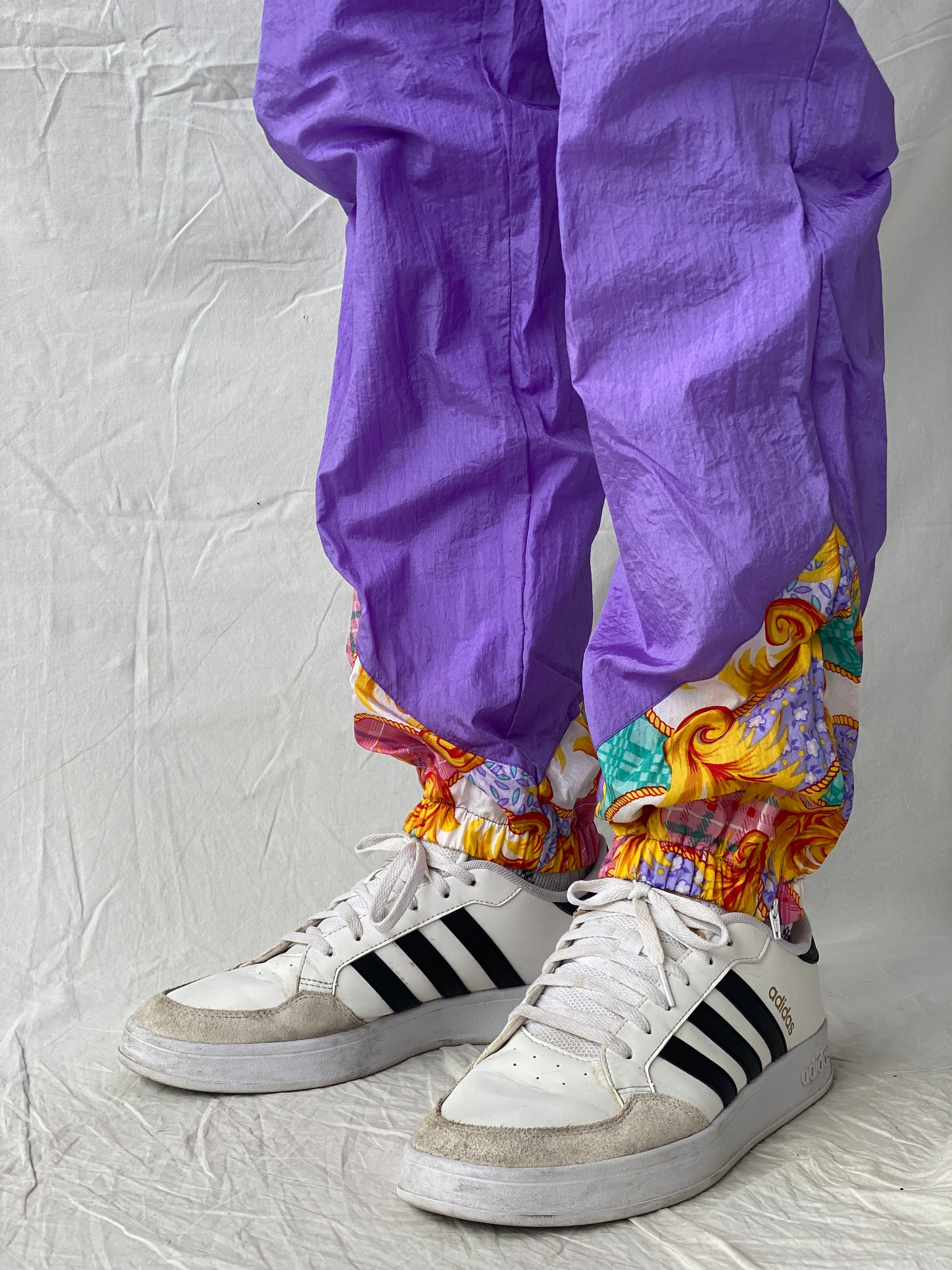 Vintage 80s/90s Sportswear Purple Windbreaker Track Pants - S