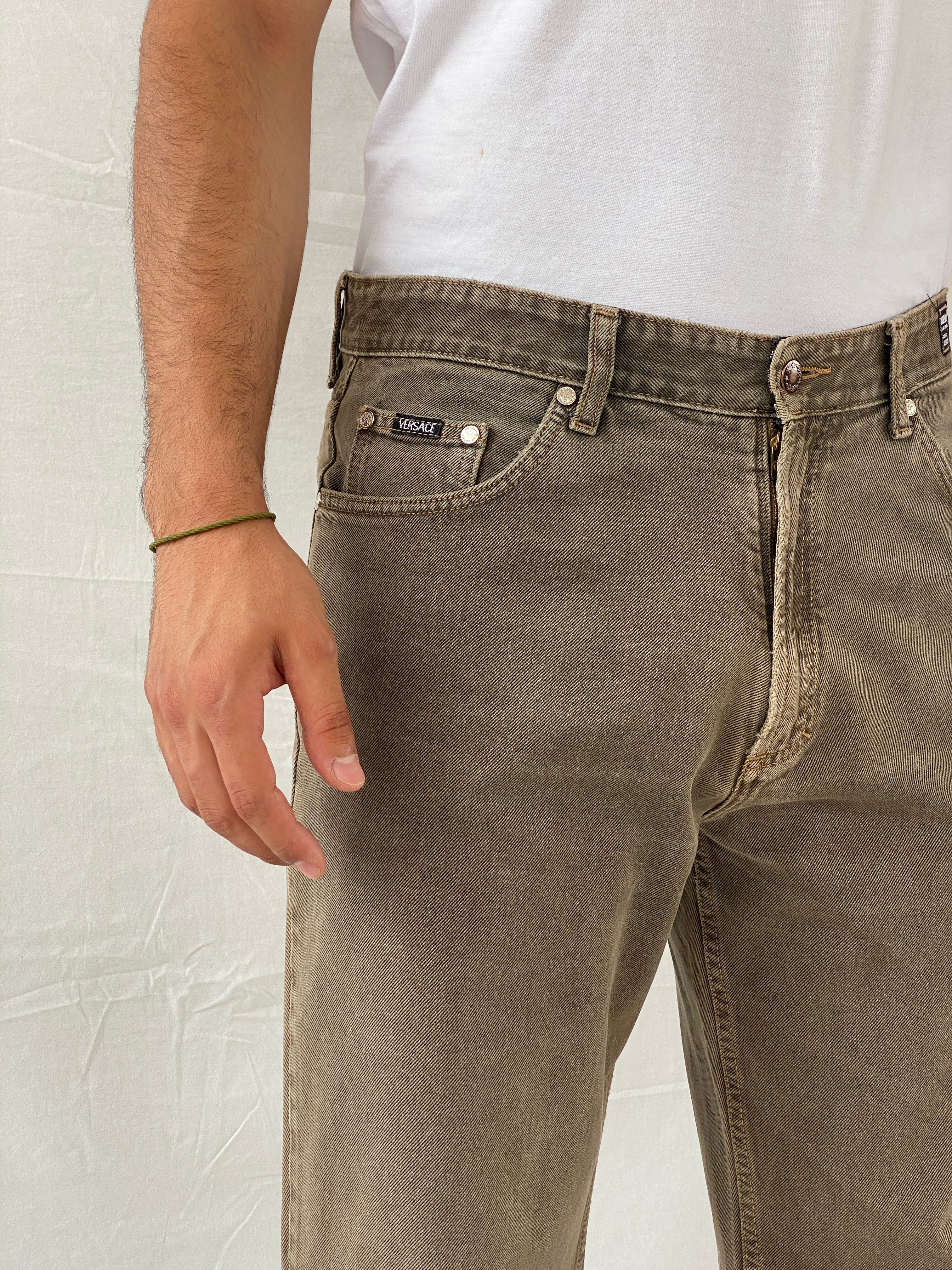 بنطلون جينز رجالي من فيرساتشي جينز كوتور 2012