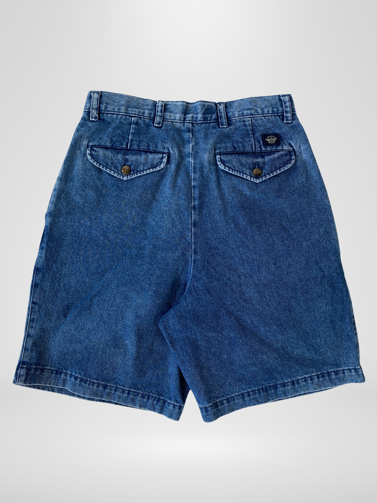 Vintage 90s Men’s Dockers Blue Denim Shorts - 30