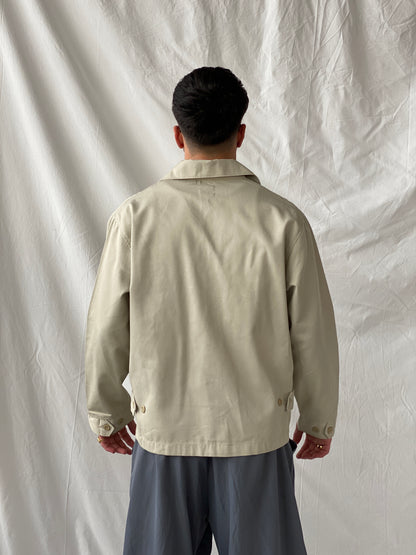 Vintage Carhartt Workwear Men’s Beige Zip Up Light Aspen Jacket - M