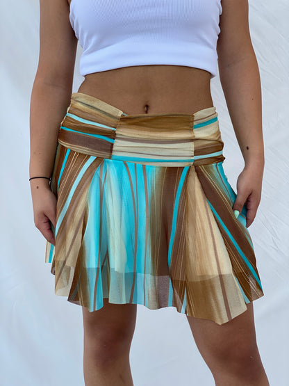 Gorgeous Y2K Journey Mini Skirt - L