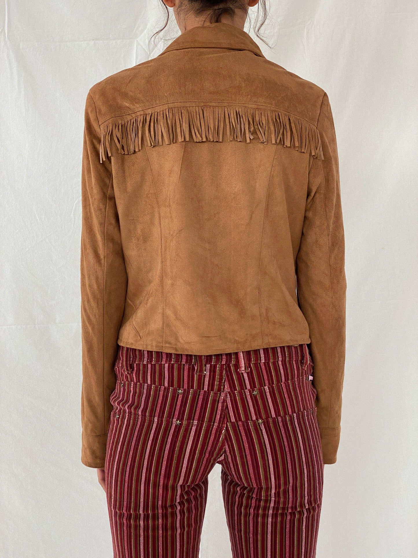 Vintage Miss Eighteen Cowboy Style Zip Up Top - Balagan Vintage Full Sleeve Top 00s, cowboy, full sleeve top, NEW IN, Tojan