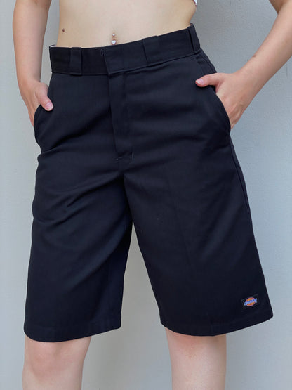 Vintage Dickies Black Workwear Relaxed Fit Utility Shorts – M