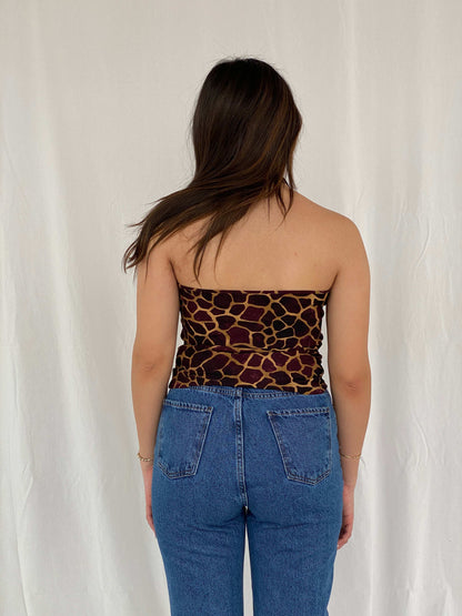 Y2K Purple and Gold Halter Top - Size M - Balagan Vintage Halter Top 90s, halter top, NEW IN, Rama, women top