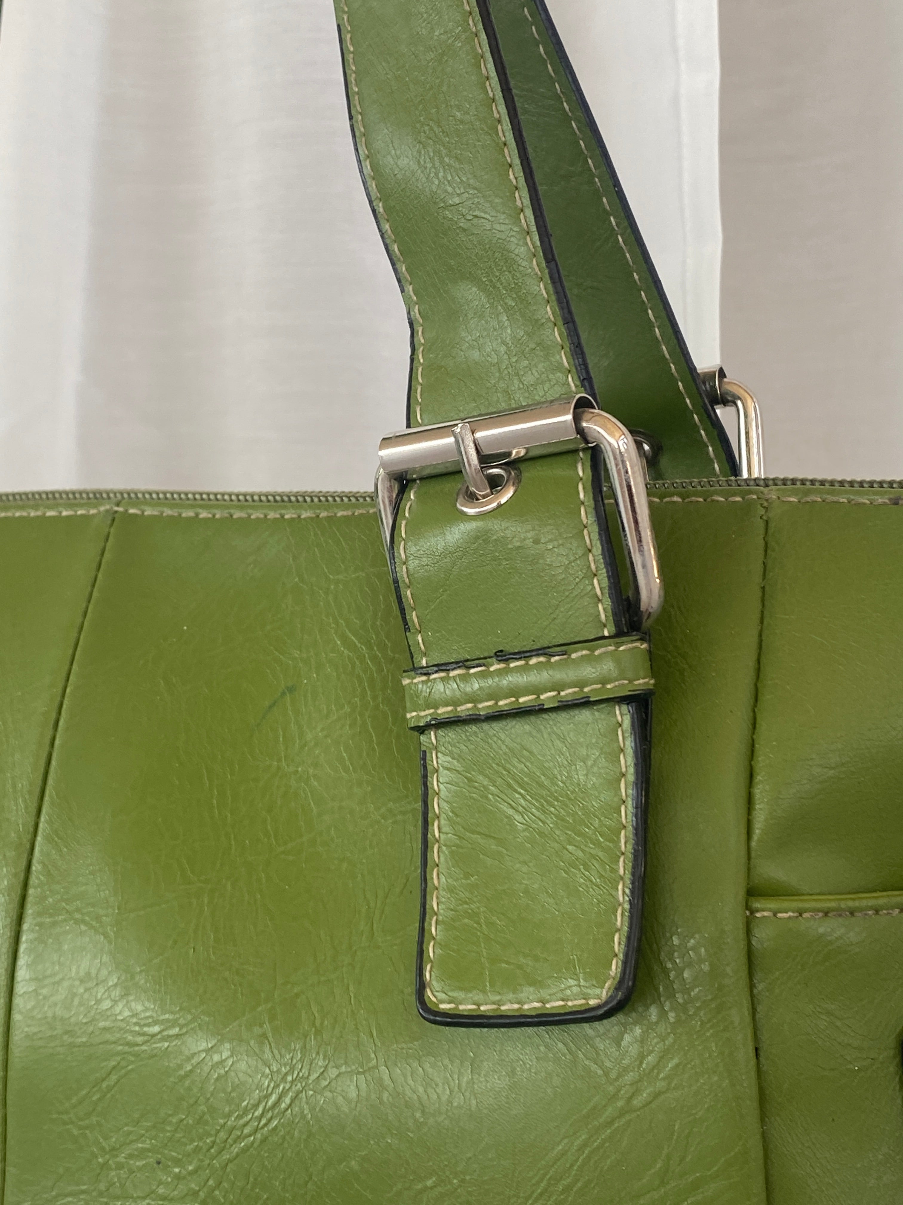 Worthington Lime Green Shoulder Bag Women’s Satchel Purse