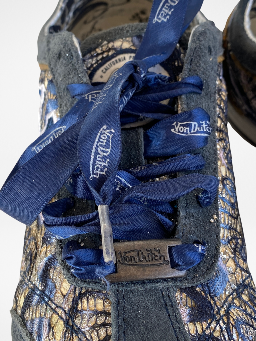 Von Dutch Navy Blue Sneakers - 36EUR