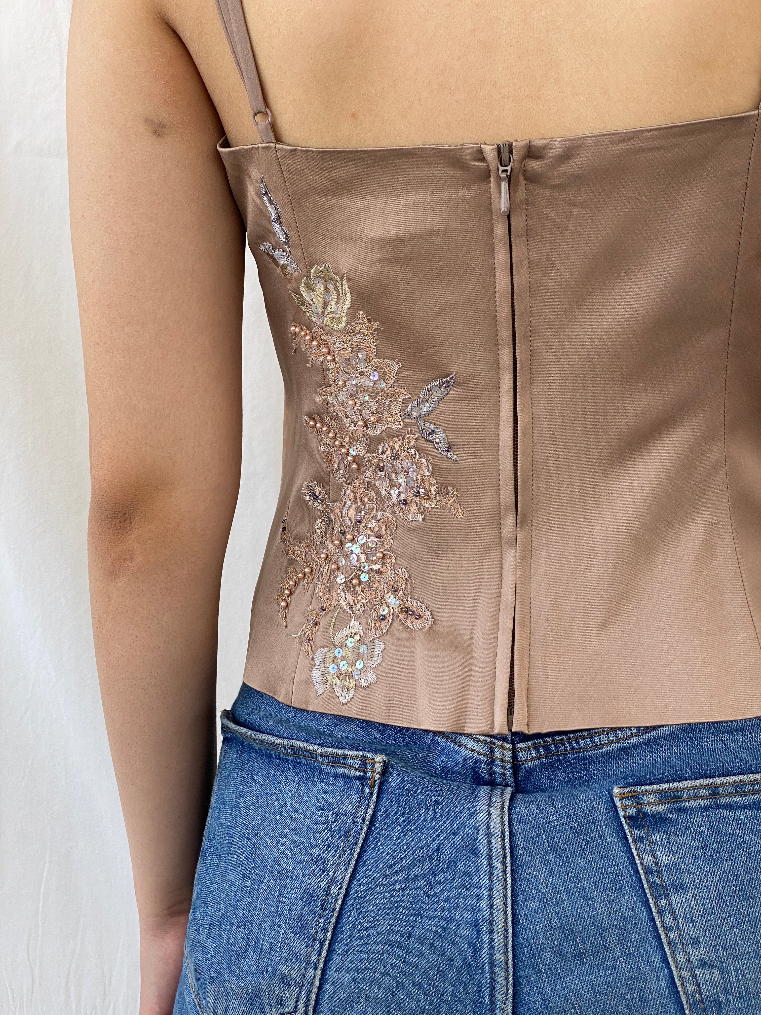 Y2K Next Women’s Cute Embellished Cami Top - M