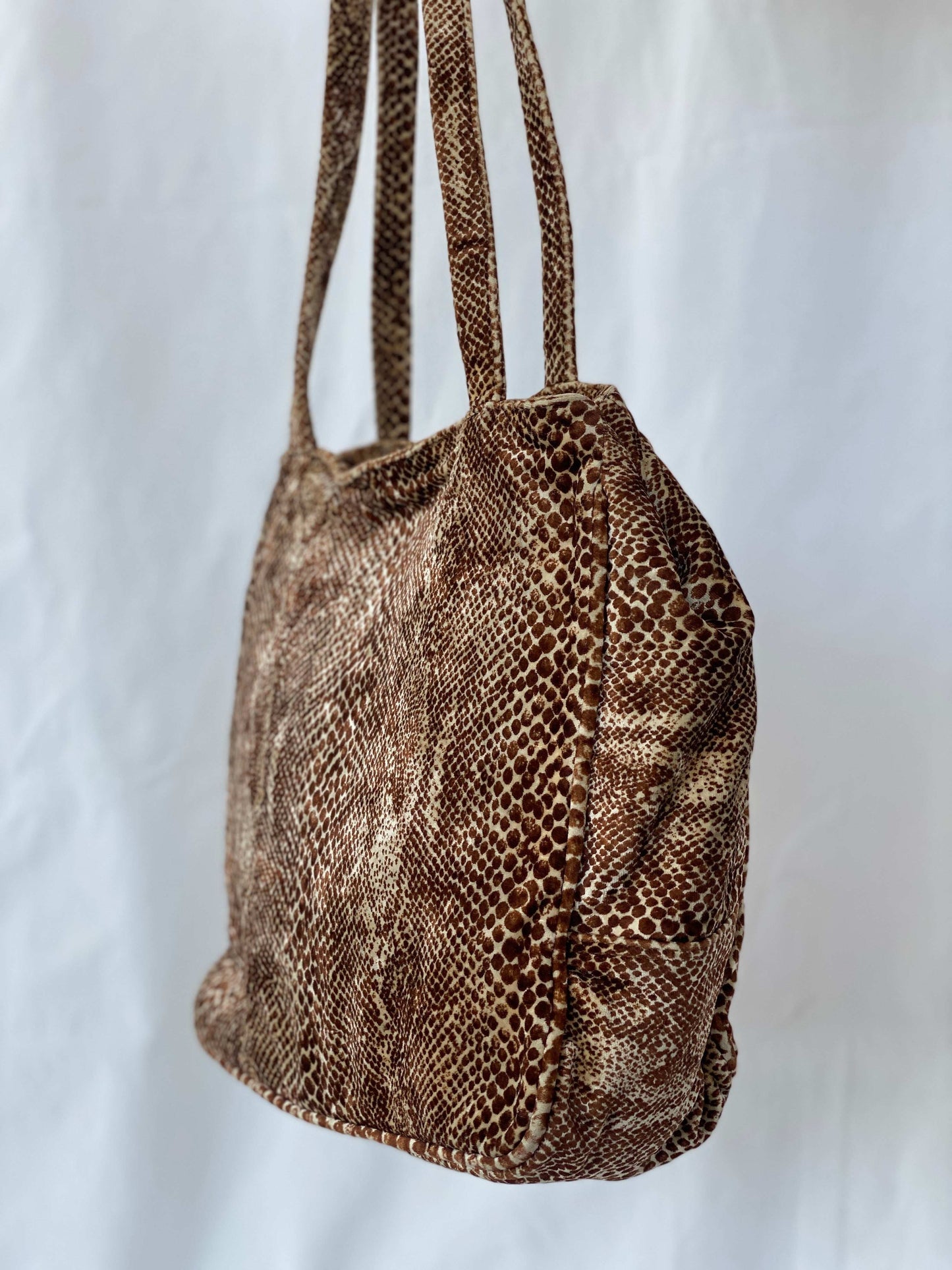 Rebeca Sanver Spain Snake Print Shoulder Bag - Balagan Vintage Shoulder Bag animal print, bag, handbag, NEW IN, shoulder bag