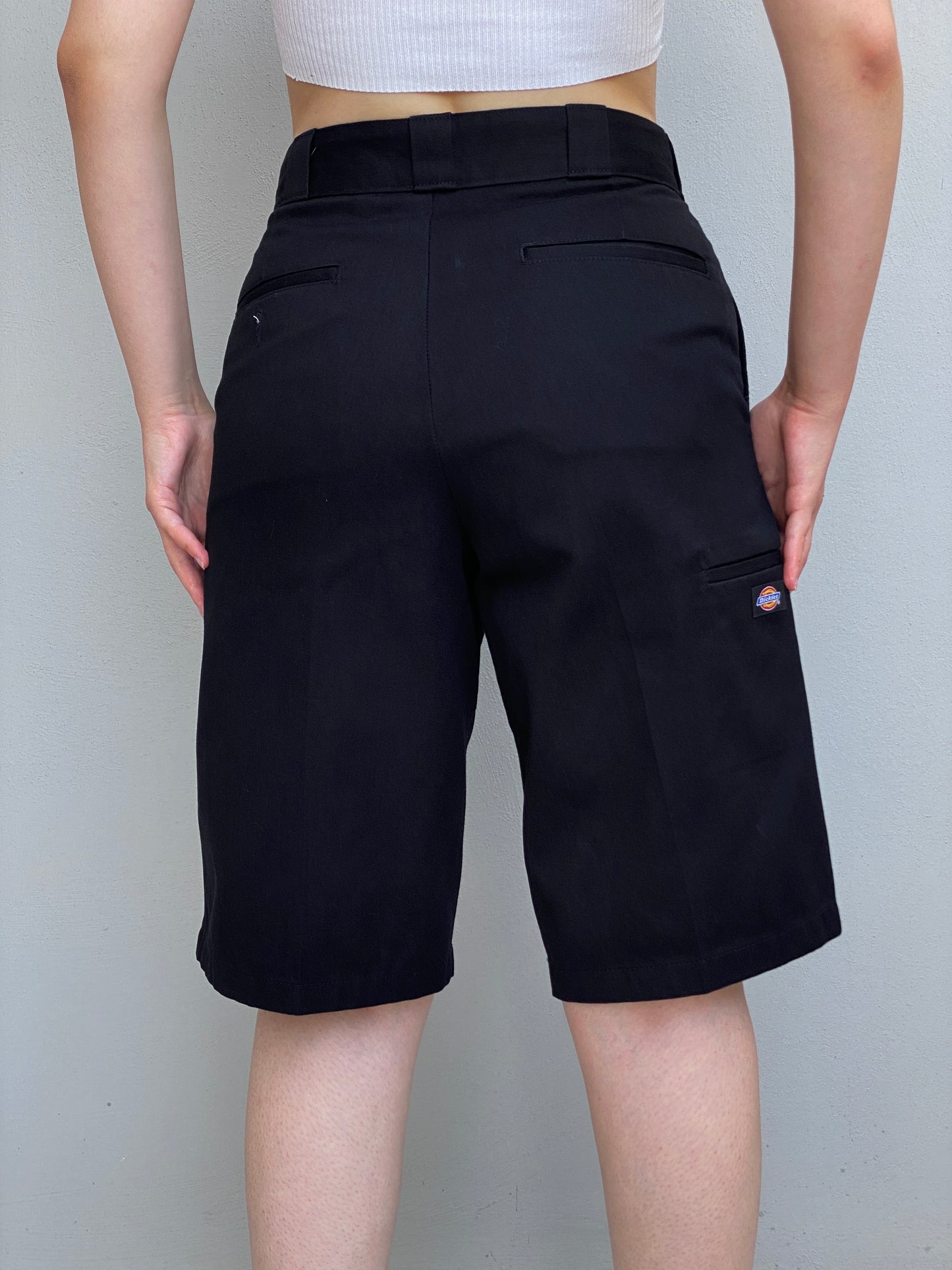 Vintage Dickies Black Workwear Relaxed Fit Utility Shorts – M