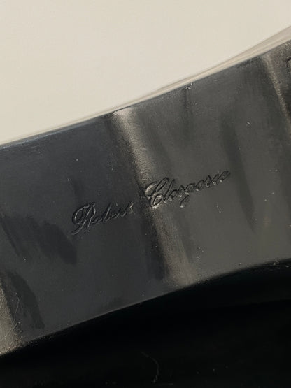 Vintage Robert Clergerie Black Stretch Knee-High Platform Boots - EU 37