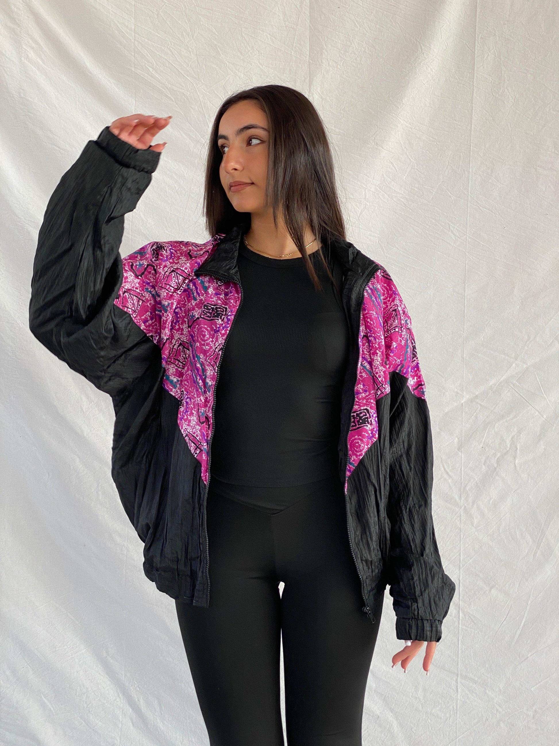 Vintage 80s/90s Lauren Brooke Windbreaker Jacket - Balagan Vintage Windbreaker Jacket 00s, 90s, NEW IN, Rama, Windbreaker Jacket