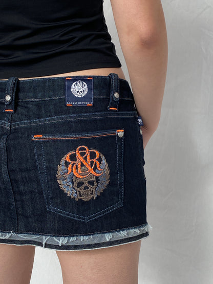 Y2K Rock & Republic Mini Denim Skirt