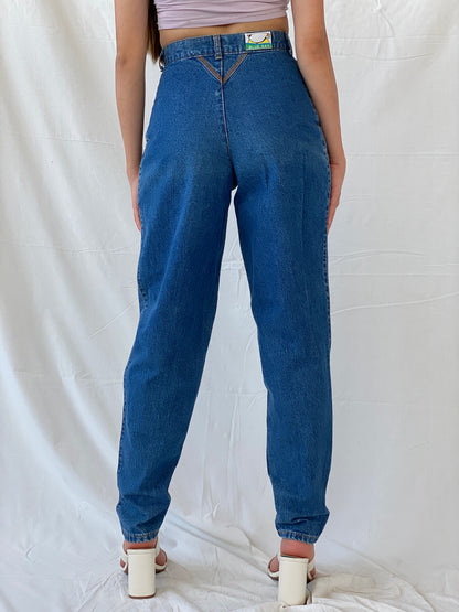 Vintage 90s Blue Bay High Waisted Jeans