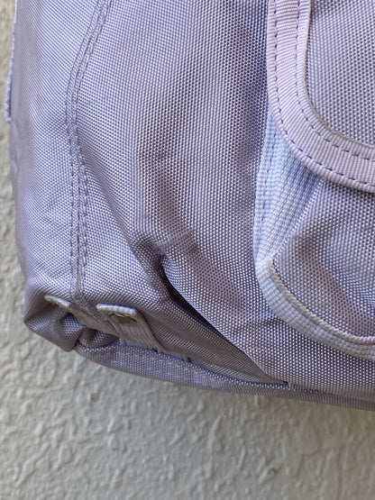 Vintage Y2K George Gina & Lucy Lilac Nylon Utility Handbag