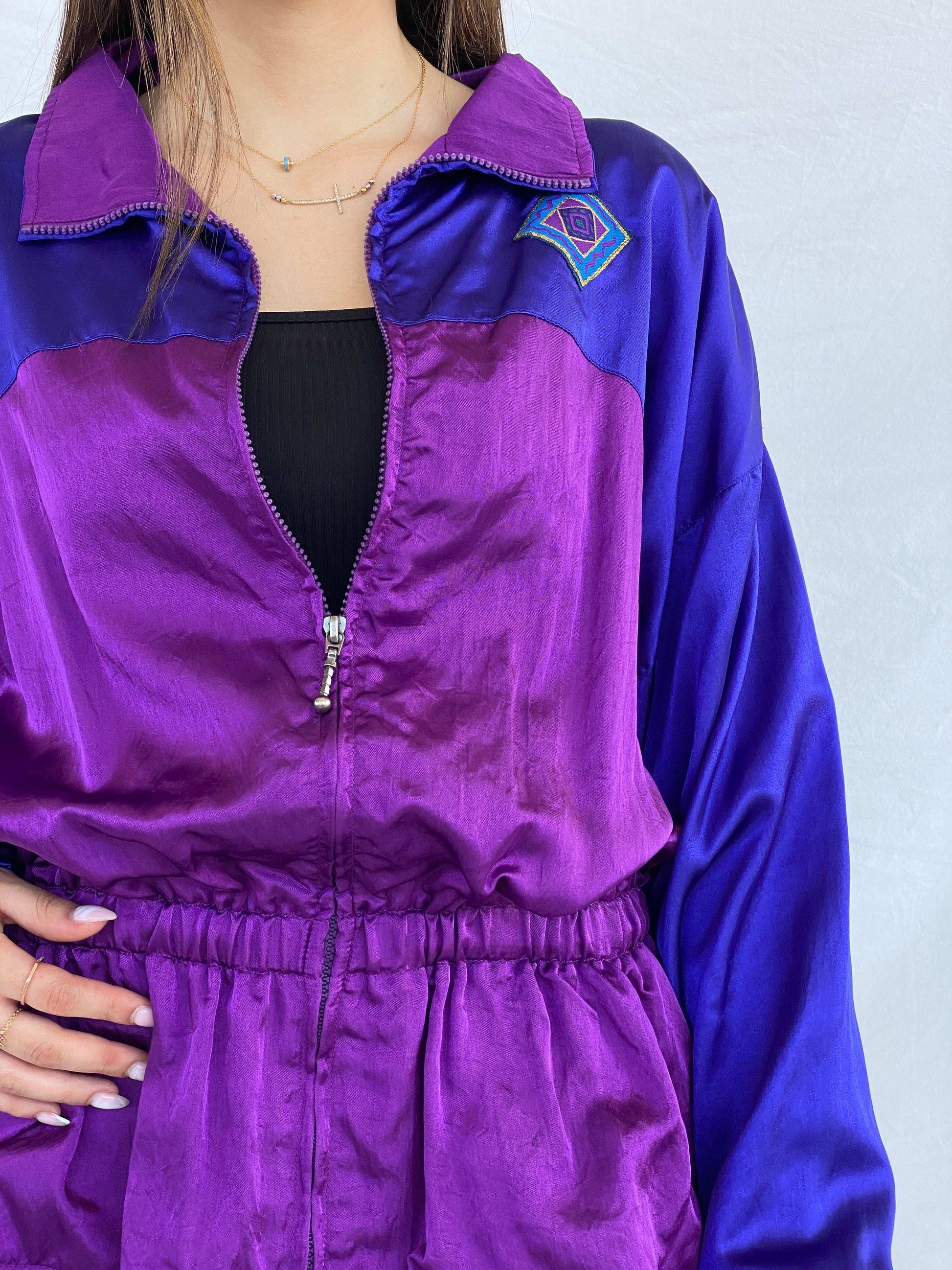 Vintage 90s AVIA Windbreaker Jacket - Size Large - Balagan Vintage Windbreaker Jacket 80s, 90s, Juana, NEW IN, vintage windbreaker, windbreaker, windbreaker jacket