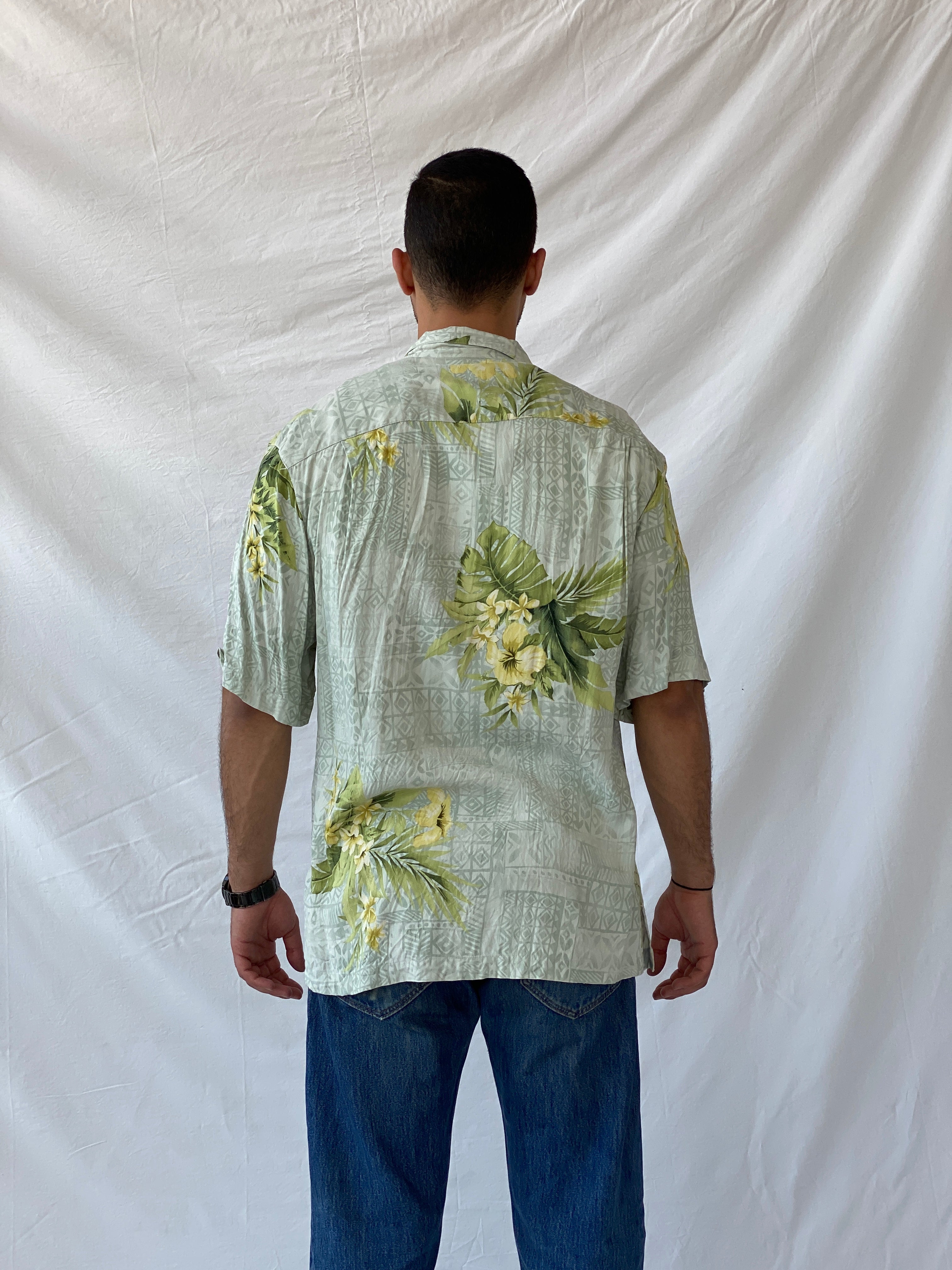 Vintage Caribbean Joe Hawaiian Print Men‘s Shirt - XL