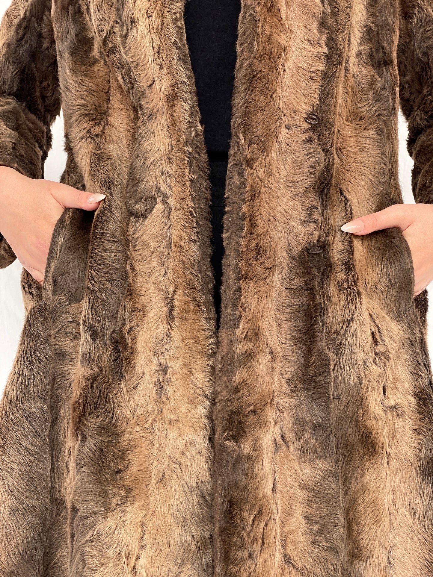 Luxurious Vintage Blankenburg Frankenthal/Pfalz Real Fur Coat - M