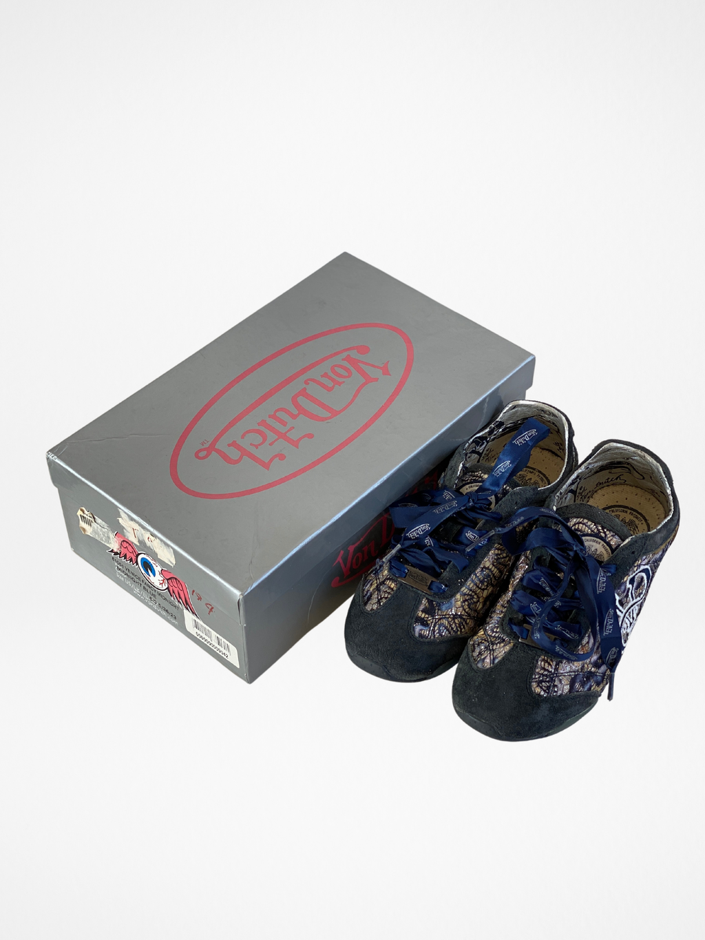 Von Dutch Navy Blue Sneakers - 36EUR