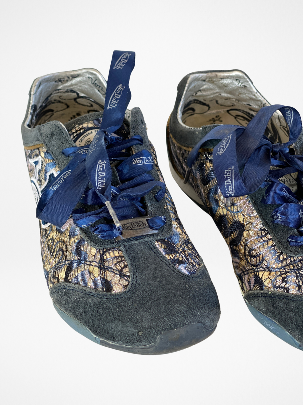 Von Dutch Navy Blue Sneakers - 36EUR