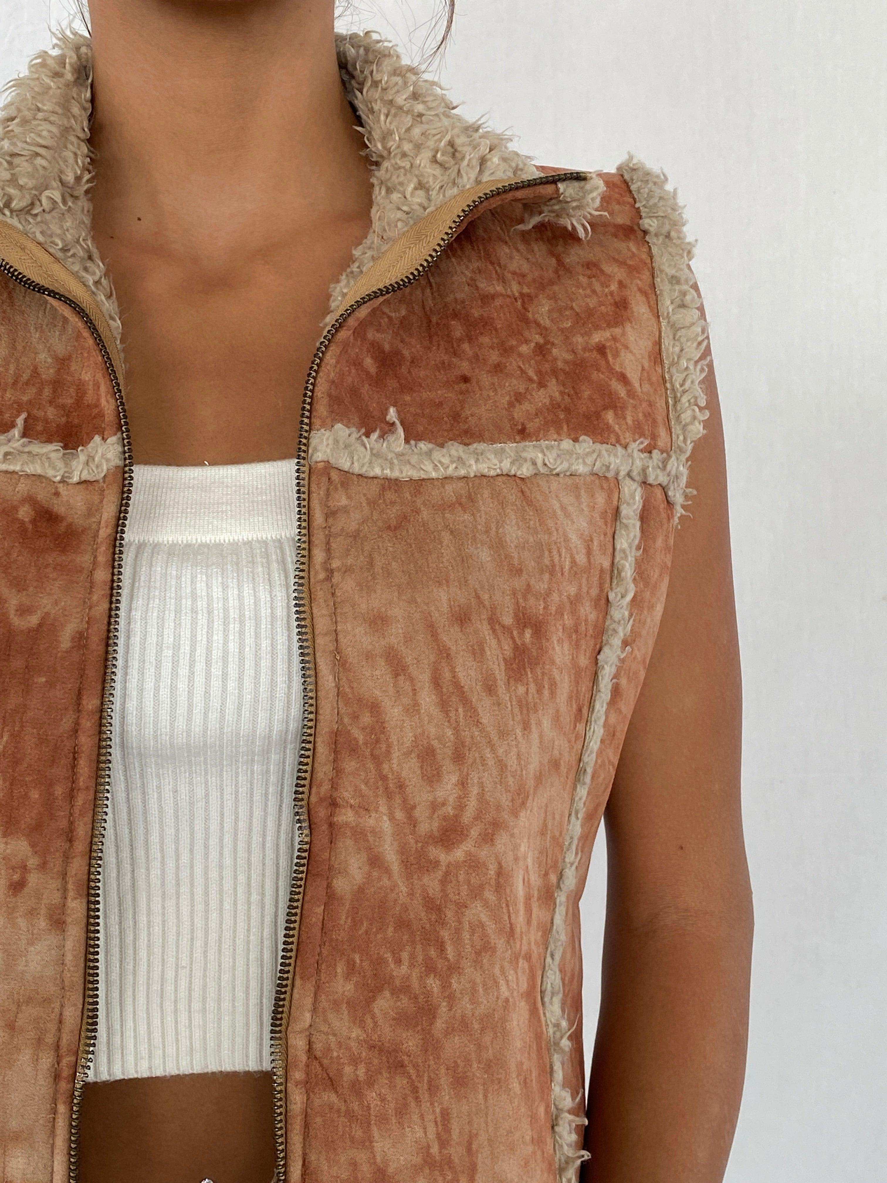 Vintage Crazy World Vest - Balagan Vintage Vest 90s, NEW IN, Tojan, vest