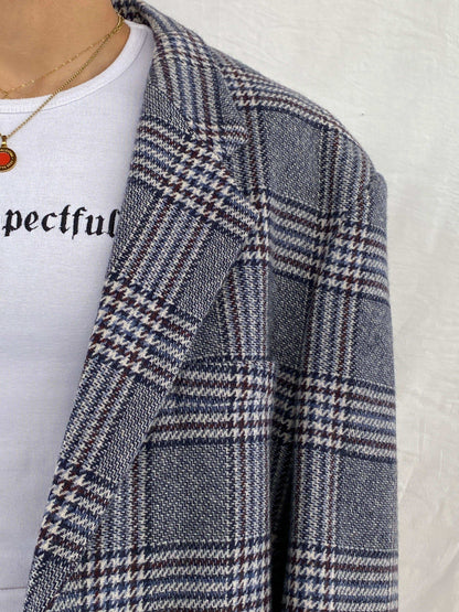 Vintage Together! Oversized Plaid Blazer - Balagan Vintage Blazer 90s, Abdullah, blazer, NEW IN