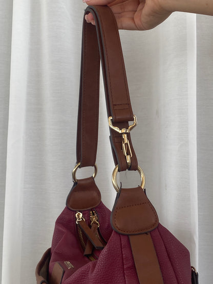 Beautiful Rosetti Purse Purple & Brown Everyday Shoulder Bag