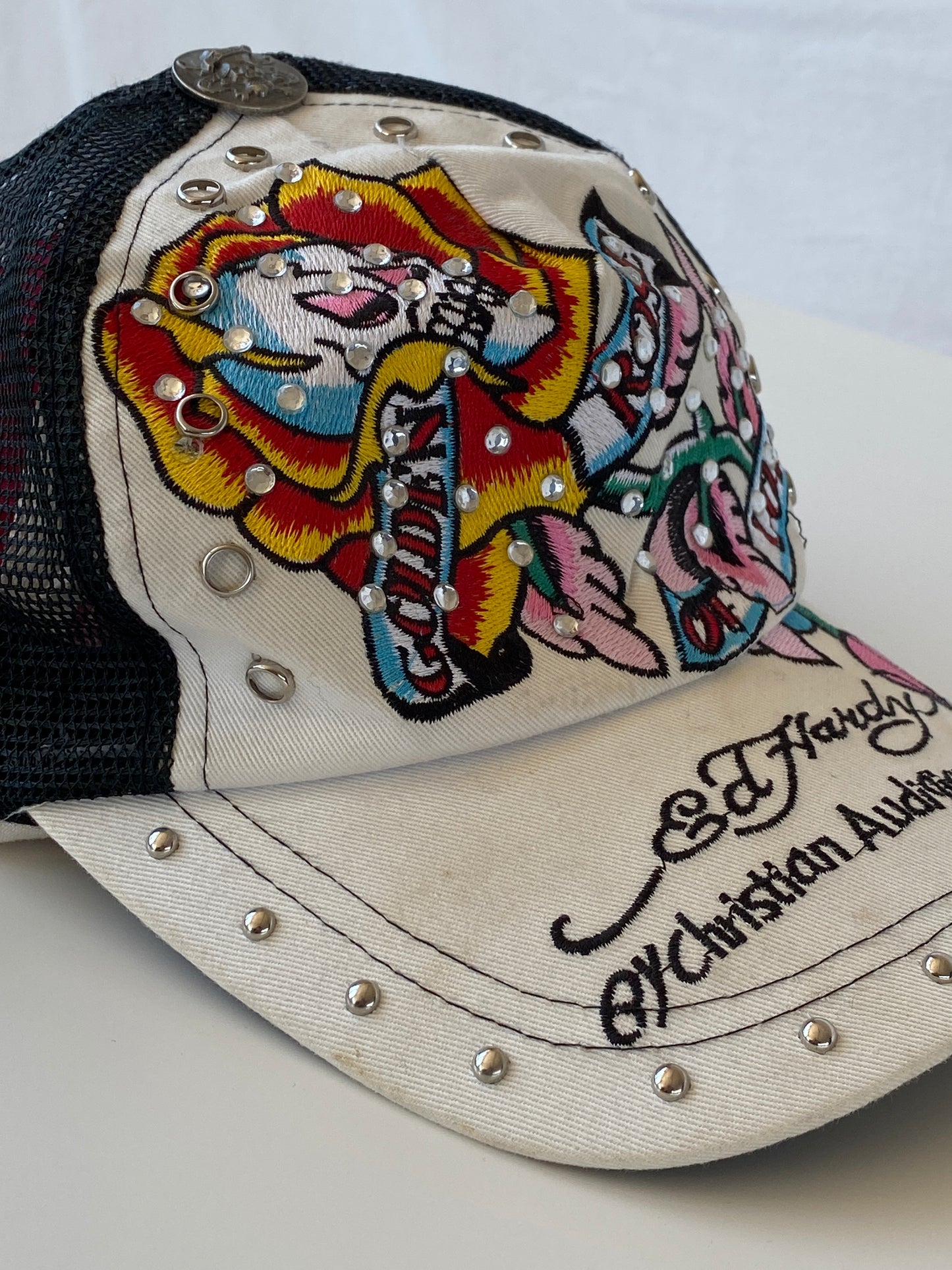 Vintage Ed Hardy Hat Cap By Christian Audigier