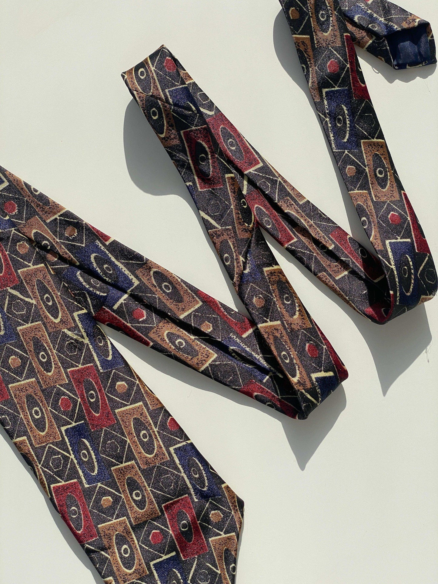 Vintage Printed Tie - Balagan Vintage Ties 80s, 90s, graphic ties, NEW IN, printed ties, tie, vintage tie, vintage ties