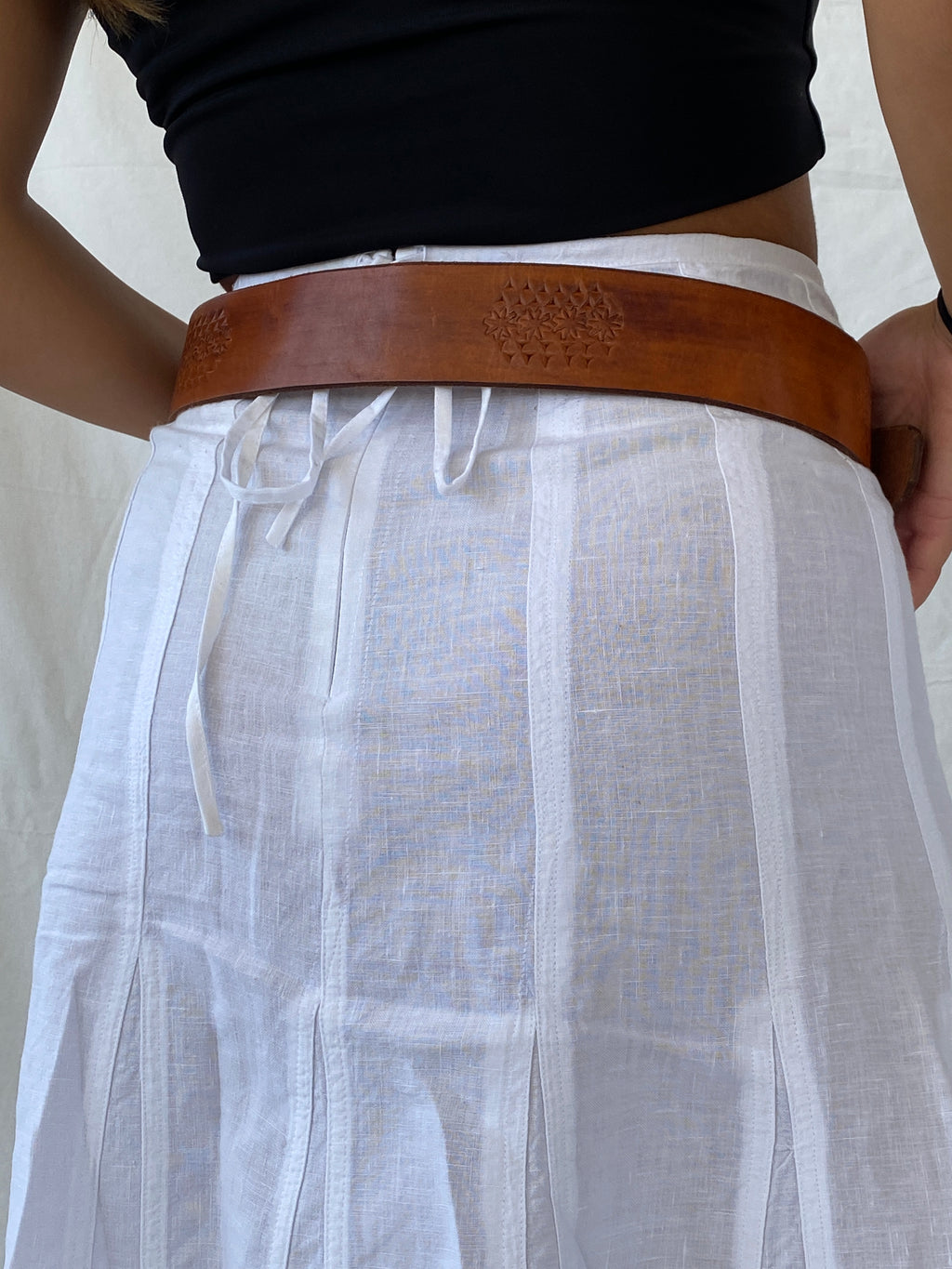 Vintage ELCHE CASTILLO Buckle Western Belt