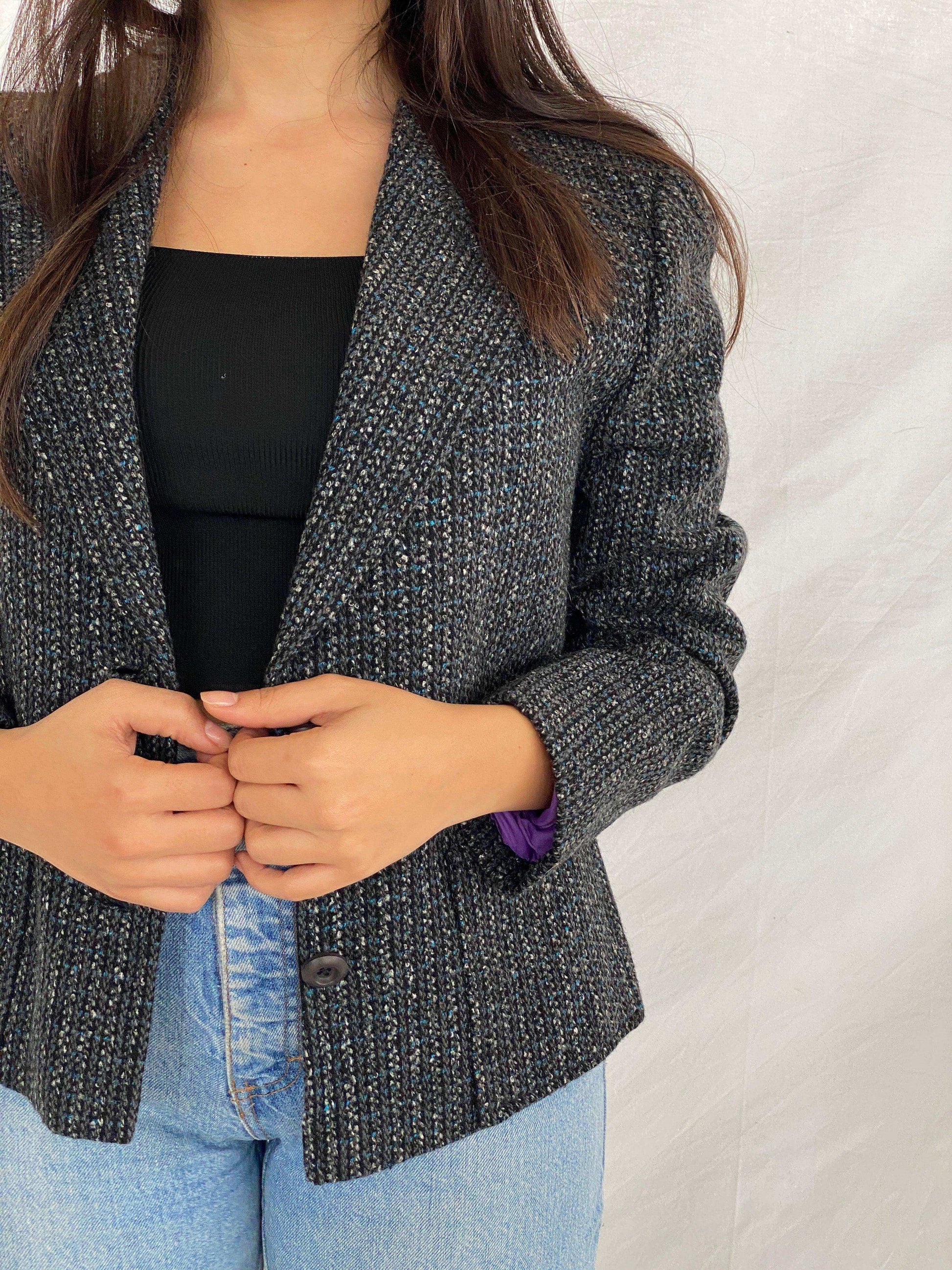 Vintage Tweed Blazer - Balagan Vintage Blazer 90s, Aseel, blazer, NEW IN